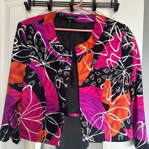Colorful Abstract Women's Jacket